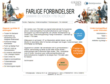 Tablet Screenshot of farligeforbindelser.skoletjenesten.dk